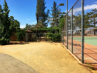 Tennis Court/Pool House