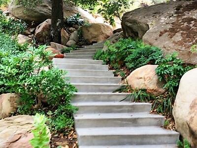 Backyard Stairs