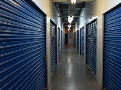 Interior Storage Unit Hallways
