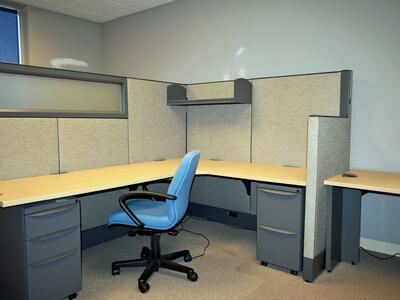 Cubicles --- Downstairs