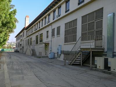 Main Building Back Alley
