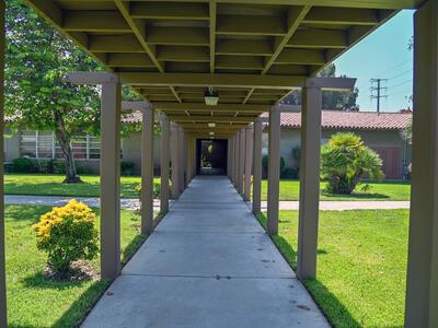 Campus Walkway and Classrooms